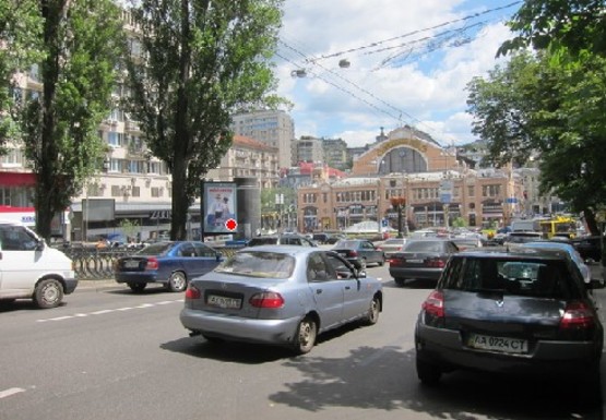 Фото рекламної площини за адресою Шевченко б-р