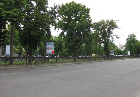 Фото рекламной плоскости по адресу Победы пр.