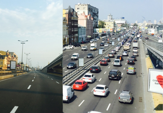 Фото рекламной плоскости по адресу Набережно-Крещатицкая ул.