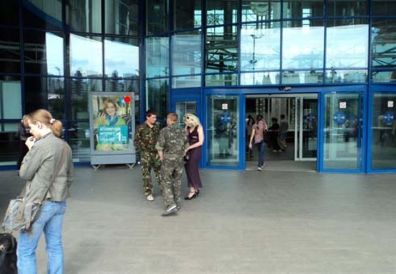 Фото рекламной плоскости по адресу Центральный холл (Южный терминал)