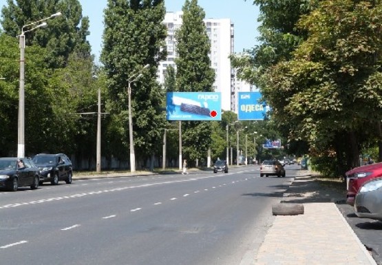 Фото рекламної площини за адресою Люстдорфская дорога, 55 (напротив)