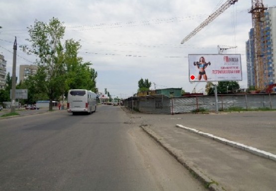 Фото рекламной плоскости по адресу Семена Палия ул., 129-В Фото рекламной плоскости по адресу Семена Палия ул., 129-В