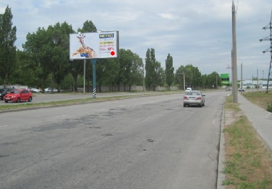 Фото рекламной плоскости по адресу Набережная магистраль, газовая заправка