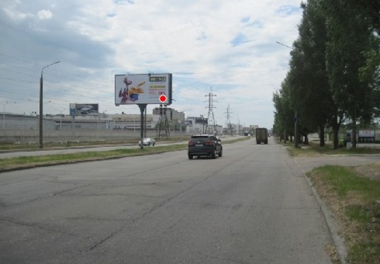 Фото рекламной плоскости по адресу Набережная магистраль, газовая заправка