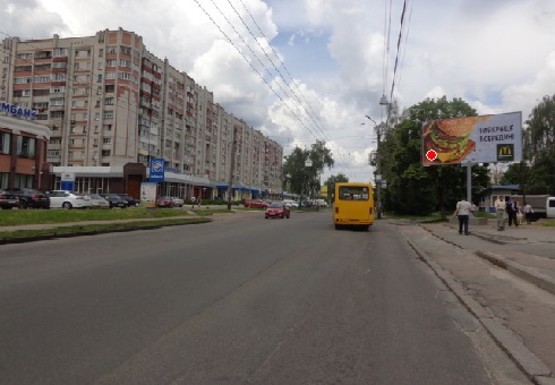 Фото рекламной плоскости по адресу Мира пр., 95 Фото рекламной плоскости по адресу Мира пр., 95