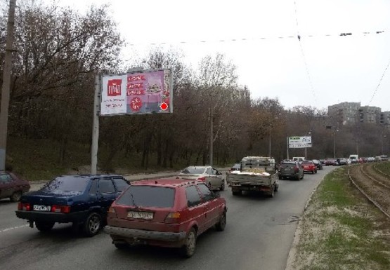 Фото рекламної площини за адресою Журавлевский спуск