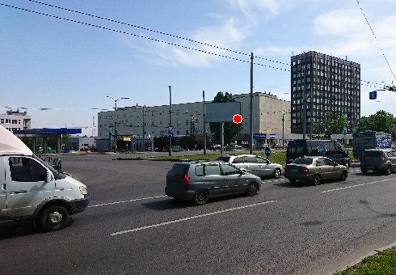 Фото рекламной плоскости по адресу Московский пр., 247