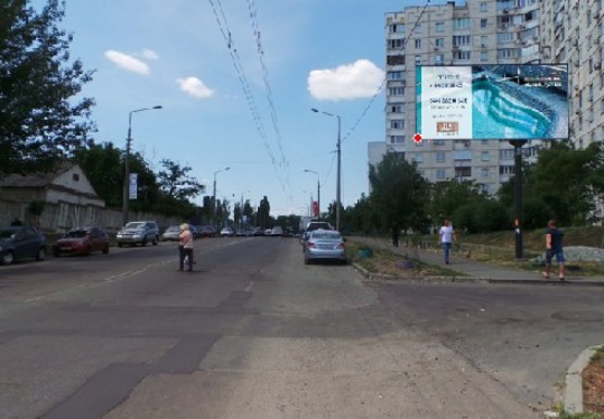 Фото рекламной плоскости по адресу Эрнста ул., 2