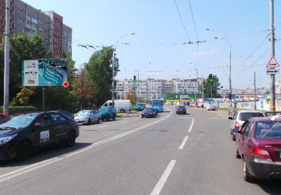 Фото рекламної площини за адресою Героев Днепра ул., 24 Фото рекламної площини за адресою Героев Днепра ул., 24