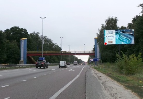 Фото рекламной плоскости по адресу Брест-Литовское шоссе