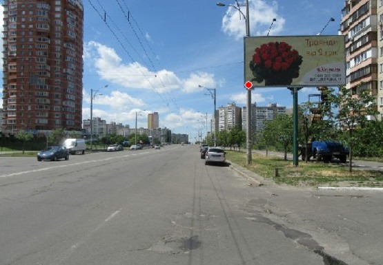 Фото рекламної площини за адресою Цветаевой Марины ул., 16
