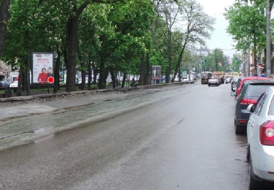 Фото рекламної площини за адресою Верхний Вал ул., 18