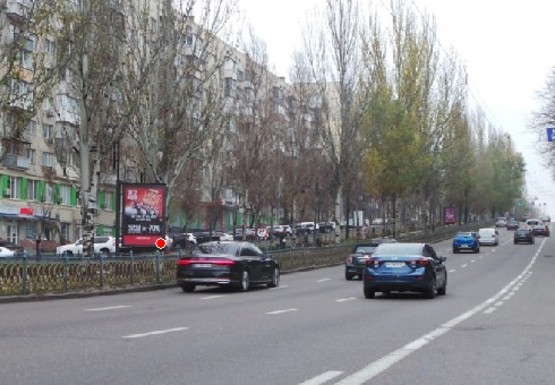Фото рекламної площини за адресою Леси Украинки б-р., 20