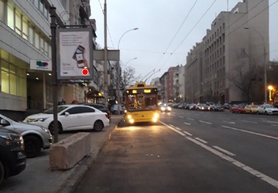 Фото рекламной плоскости по адресу Антоновича ул., 40 Фото рекламной плоскости по адресу Антоновича ул., 40