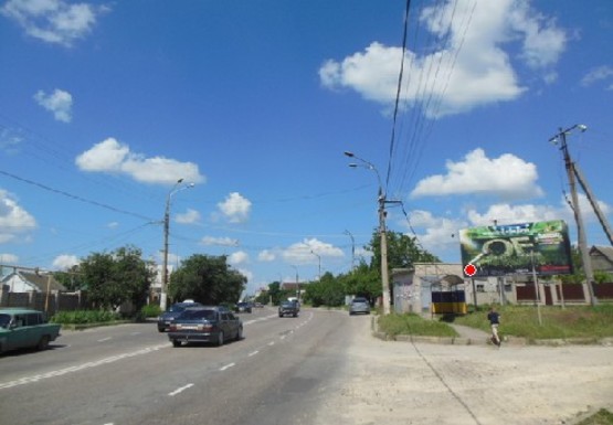 Фото рекламної площини за адресою Херсонское шоссе, 25