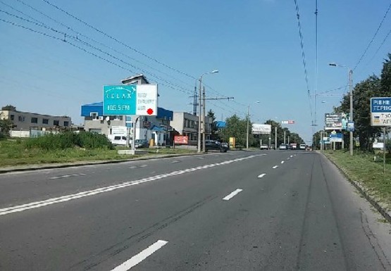 Фото рекламной плоскости по адресу Львовская ул., возле Автодора