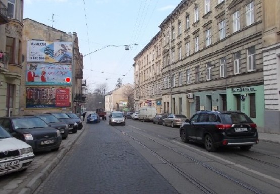 Фото рекламної площини за адресою Лычаковская ул., 32 Фото рекламної площини за адресою Лычаковская ул., 32