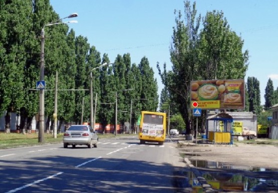 Фото рекламної площини за адресою Черноморского Казачества ул., 80