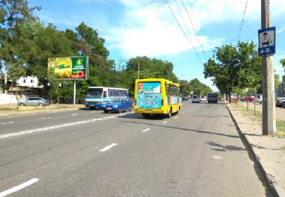 Фото рекламной плоскости по адресу Грушевского Михаила ул., 41