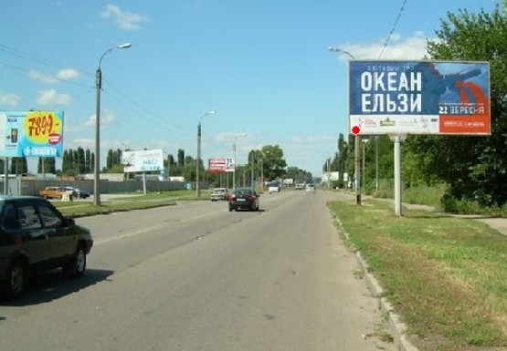 Фото рекламної площини за адресою Чигиринская ул., в районе ЖД переезда Фото рекламної площини за адресою Чигиринская ул., в районе ЖД переезда