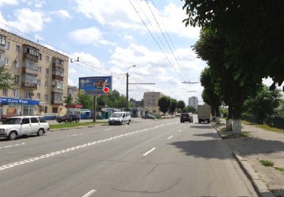 Фото рекламної площини за адресою Киевская ул., 110 Фото рекламної площини за адресою Киевская ул., 110