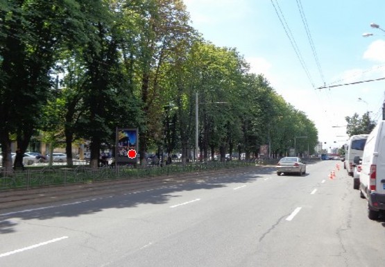 Фото рекламной плоскости по адресу Пирогова ул. [№9] (сквер)