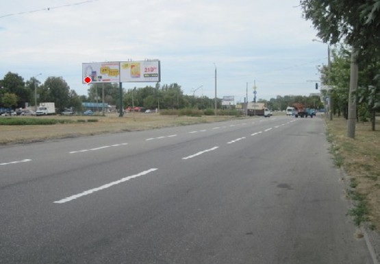 Фото рекламної площини за адресою Набережная магистраль - Украинская  ул. 2