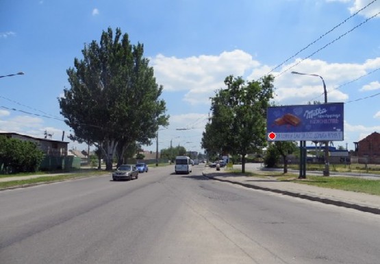 Фото рекламної площини за адресою Космическая ул. - Тополина ул. Фото рекламної площини за адресою Космическая ул. - Тополина ул.