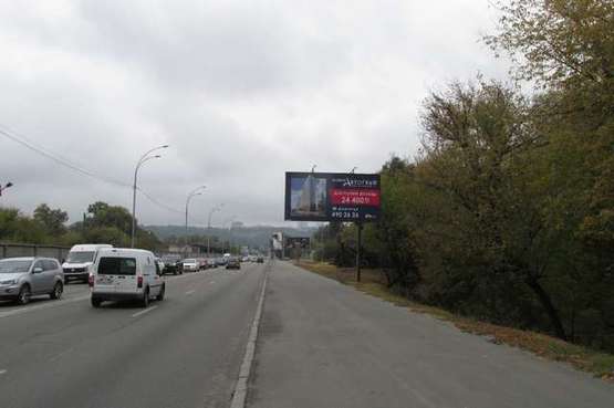 Фото рекламної площини за адресою Броварський просп., Гідропарк