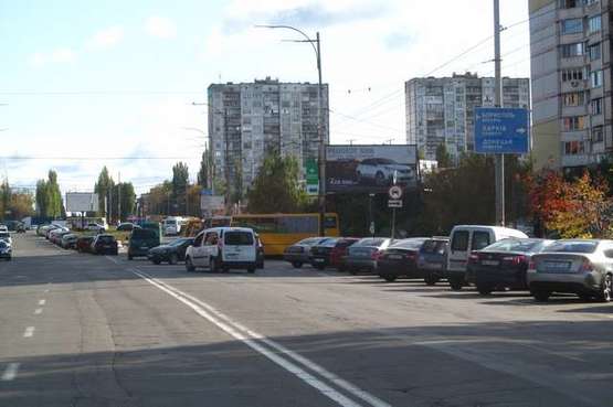 Фото рекламной плоскости по адресу Академіка Єфремова вул. (Командарма Уборевича вул.), №3