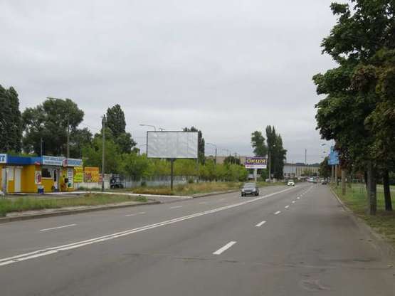 Фото рекламної площини за адресою Березняківська вул., 19 А