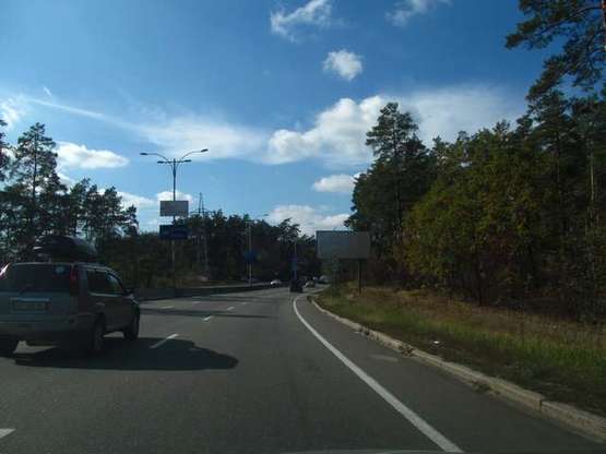 Фото рекламної площини за адресою Велика Кільцева дорога, 350м до стаціонарного посту ДАІ Фото рекламної площини за адресою Велика Кільцева дорога, 350м до стаціонарного посту ДАІ