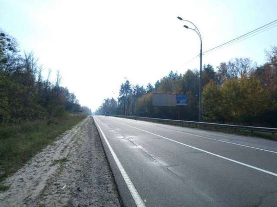 Фото рекламної площини за адресою Мінський просп., 1,1 км до розв'язки з Богатирської (в напрямку пл.Шевченко)