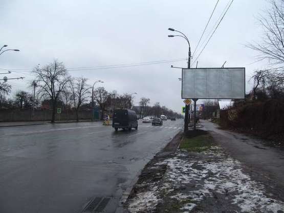 Фото рекламної площини за адресою Стеценка вул. - Академіка Туполєва вул.