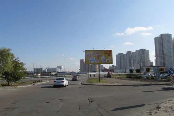 Фото рекламної площини за адресою Гришка вул., заїзд до "Білли" (ліворуч) ст.М Позняки