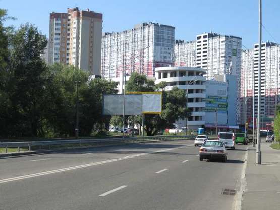 Фото рекламной плоскости по адресу Здолбунівська вул., біля озера "Сонячне"