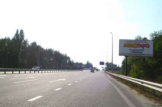 Фото рекламной плоскости по адресу Київ - Житомир (в напр. Житомира 100м до АЗС "Лукойл")