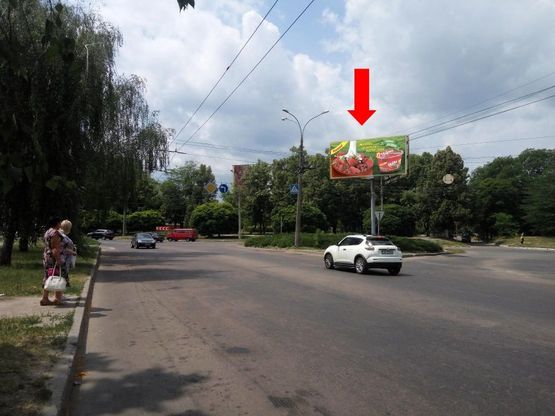 Фото рекламної площини за адресою 1-го Мая ул. / ул. Белова, кольцо со стороны ул. Белова, в сторону супермаркетов "Экомаркет", "Вена", в центр Фото рекламної площини за адресою 1-го Мая ул. / ул. Белова, кольцо со стороны ул. Белова, в сторону супермаркетов "Экомаркет", "Вена", в центр