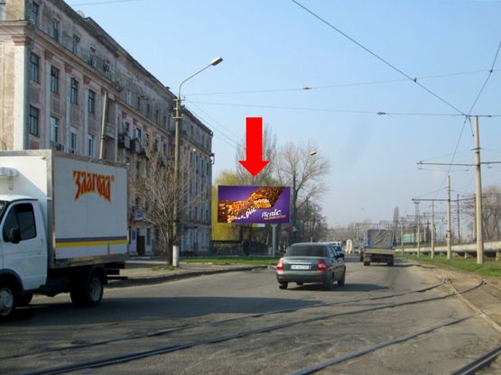 Фото рекламной плоскости по адресу Каруны ул., 127 Фото рекламной плоскости по адресу Каруны ул., 127