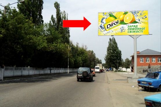 Фото рекламної площини за адресою Байкальская ул., 9А, напротив Фото рекламної площини за адресою Байкальская ул., 9А, напротив