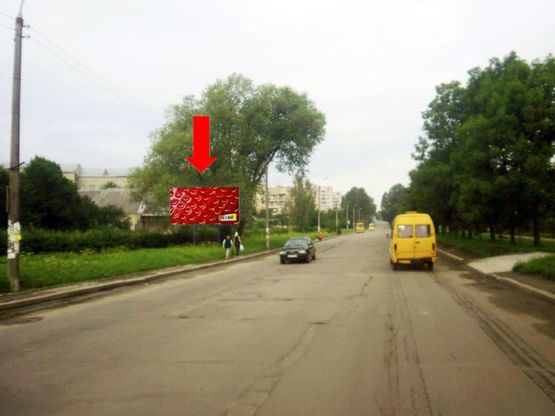 Фото рекламной плоскости по адресу Владимира Великого ул. / ул. Винниченко