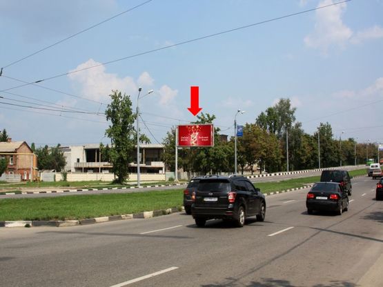 Фото рекламної площини за адресою Новый мост / Панасовский проезд, в сторону центра Фото рекламної площини за адресою Новый мост / Панасовский проезд, в сторону центра