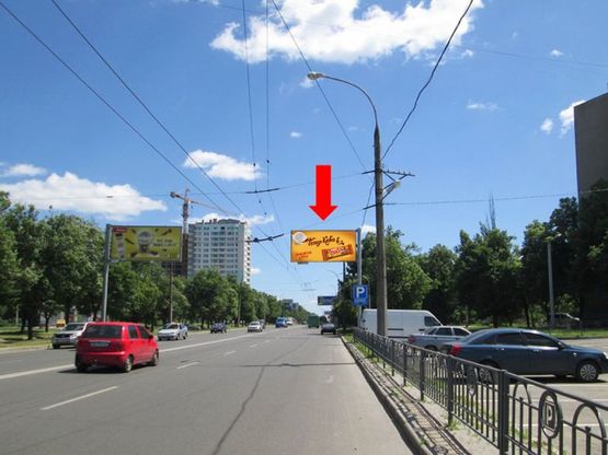 Фото рекламной плоскости по адресу Героев Сталинграда пр., 136В, в сторону Московский пр. Фото рекламной плоскости по адресу Героев Сталинграда пр., 136В, в сторону Московский пр.