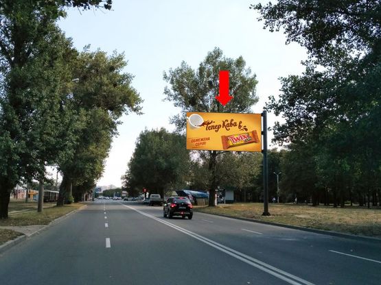 Фото рекламної площини за адресою Салтовское шоссе, 114, из центра