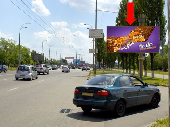 Фото рекламной плоскости по адресу Героев Сталинграда пр. / Приозерная ул.