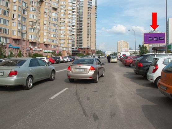 Фото рекламної площини за адресою Никольско-Слободская ул., 4-В, возле Международного выставочного центра, в сторону от Шептицкого ул. (бывш. Луначарского ул.) Фото рекламної площини за адресою Никольско-Слободская ул., 4-В, возле Международного выставочного центра, в сторону от Шептицкого ул. (бывш. Луначарского ул.)