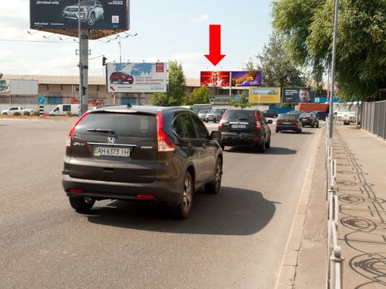 Фото рекламной плоскости по адресу Межигорская ул. / Электриков ул., левый, в сторону Оболони Фото рекламной плоскости по адресу Межигорская ул. / Электриков ул., левый, в сторону Оболони