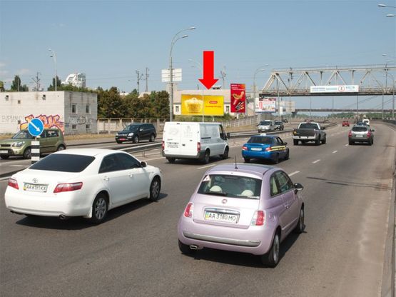 Фото рекламної площини за адресою Электриков ул., 400 м до мост Московский, в сторону Героев Сталинграда пр.