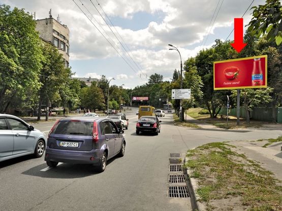 Фото рекламной плоскости по адресу Науки пр., 41, в сторону Столичное шоссе