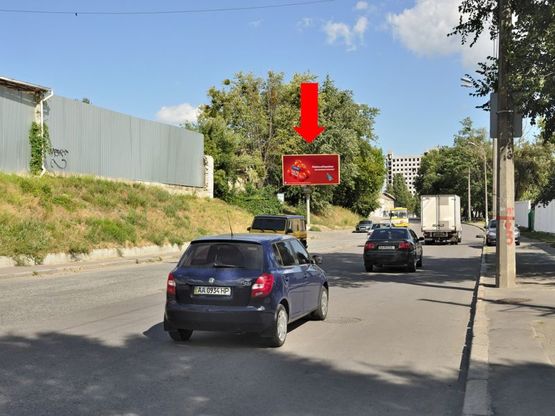 Фото рекламной плоскости по адресу Железнодорожное шоссе, 39, в сторону Бойчука ул. (бывш. Киквидзе ул.)